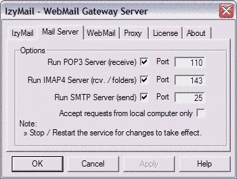 IzyMail Screenshot